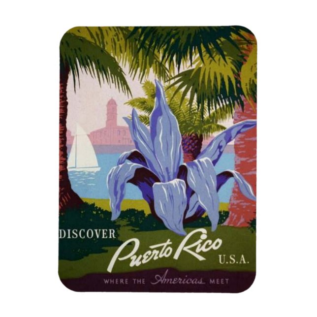 Puerto Rico Reisen - Themenmagazin Magnet (Vertikal)