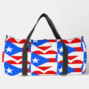Puerto Rico Rican Flag Stadion Duffle Bag