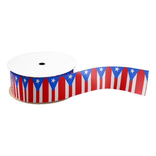 Puerto Rico Ripsband (Spule)