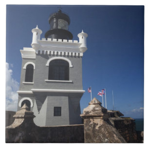 Puerto Rico, San Juan, Alt-San Juan, El Morro Fliese