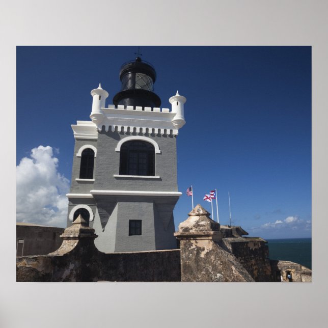 Puerto Rico, San Juan, Old San Juan, El Morro Poster (Vorne)