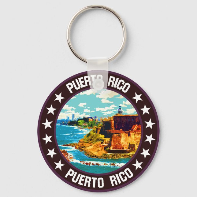 Puerto Rico Schlüsselanhänger (Vorderseite)