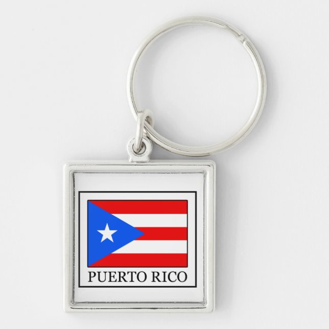 Puerto Rico Schlüsselanhänger (Vorne)