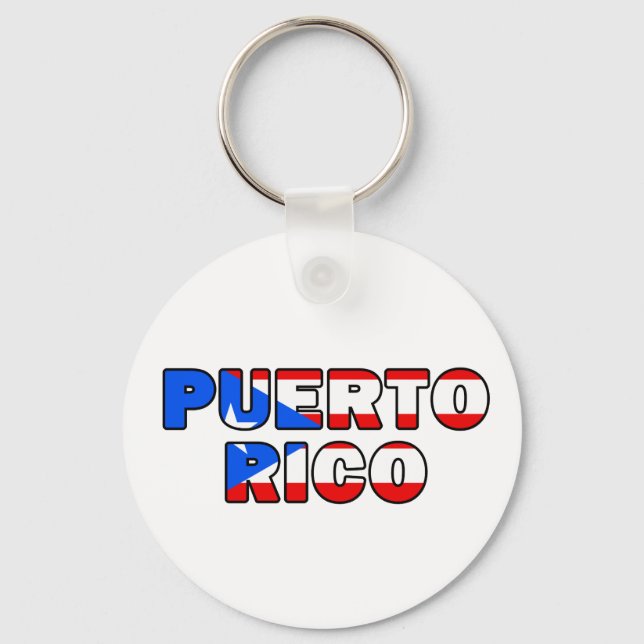 Puerto Rico Schlüsselanhänger (Vorderseite)