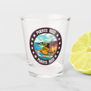 Puerto Rico Schnapsglas