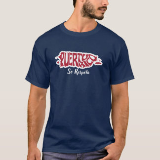 Puerto Rico Se Respeta T - Shirt - Mens