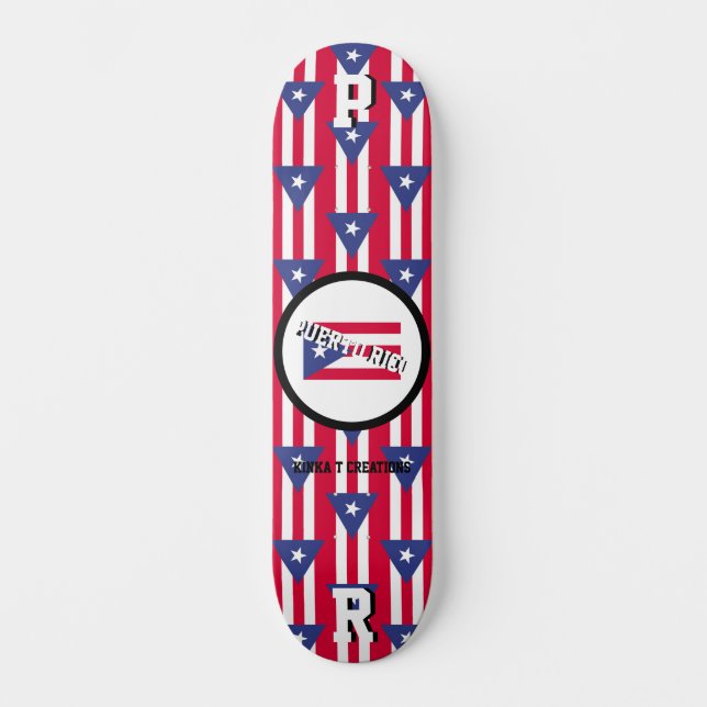 Puerto Rico Skateboard (Vorderseite)