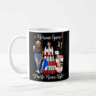 Puerto Rico Stil Boricua Queen Mamas Puerto Rico Kaffeetasse