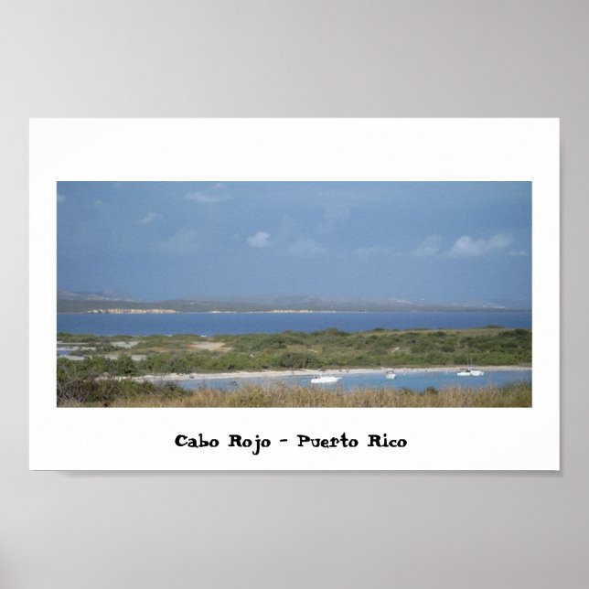 Puerto Rico Strände Poster (Vorne)