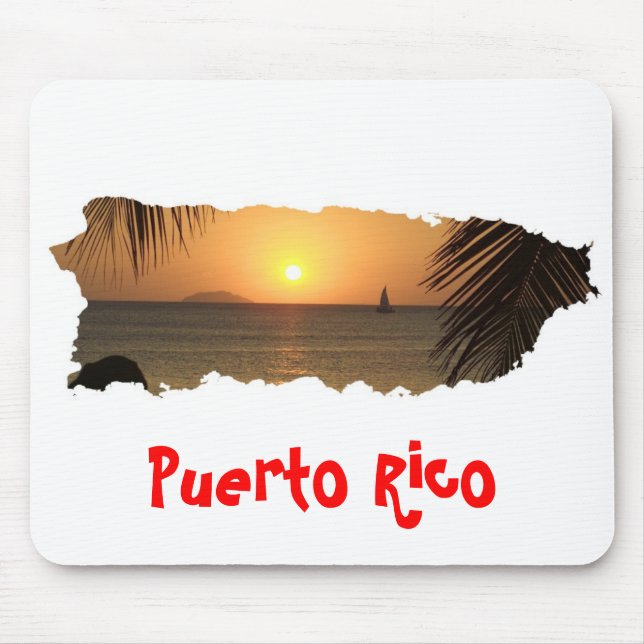 Puerto Rico Sunset Mousepad (Vorne)