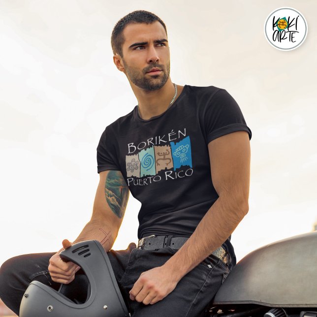 Puerto Rico Taíno Symbole T-Shirt (Von Creator hochgeladen)