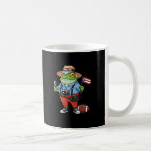 Puerto Rico Touristen-Frosch-Fotograf & Fan-Mug Kaffeetasse