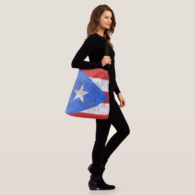 Puerto Rico Tragetaschen Mit Langen Trägern (Am Model)