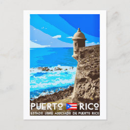 Puerto Rico Travel Postcard Postkarte
