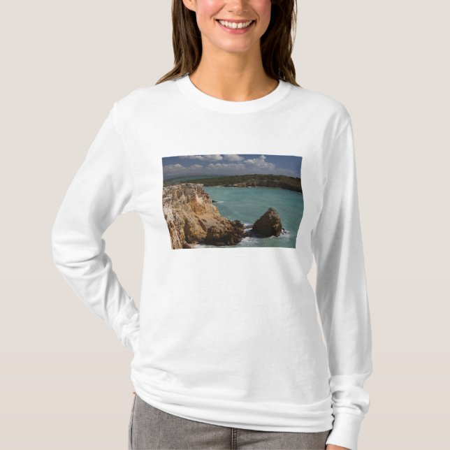 Puerto Rico, Westküste, Cabo Rojo, Küste 3 T-Shirt (Vorderseite)