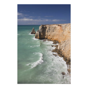 Puerto Rico, Westküste, Cabo Rojo, Küstenlinie Fotodruck
