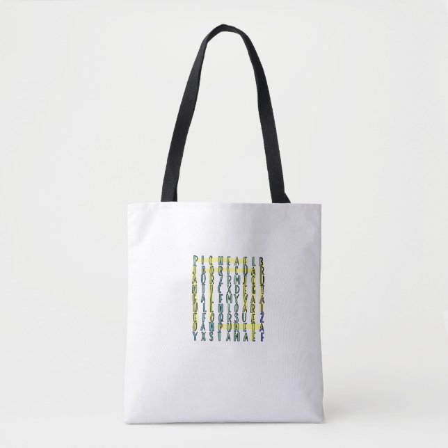 PUERTO RICO WORD SEARCH TASCHE (Vorderseite)