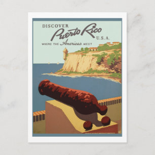 Puerto Rico (wpa) Postkarte