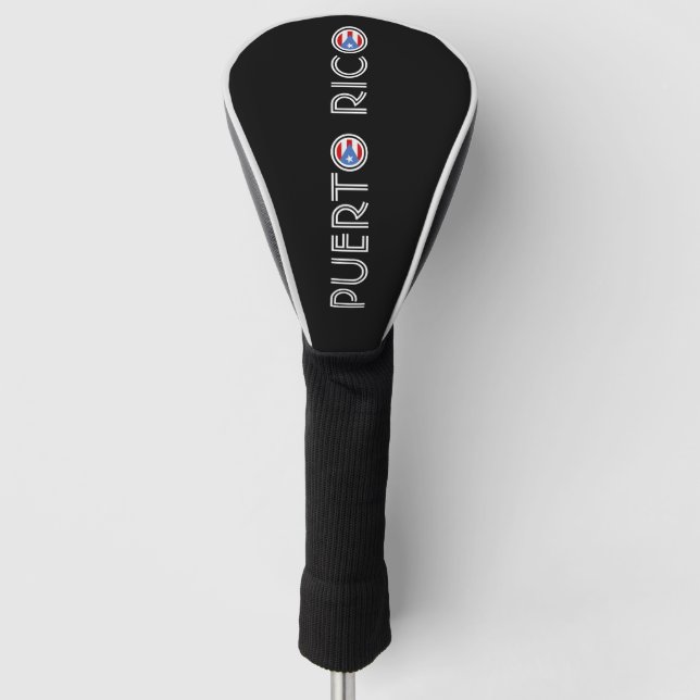 Puerto-Ricofahne Golf Headcover (Vorderseite)