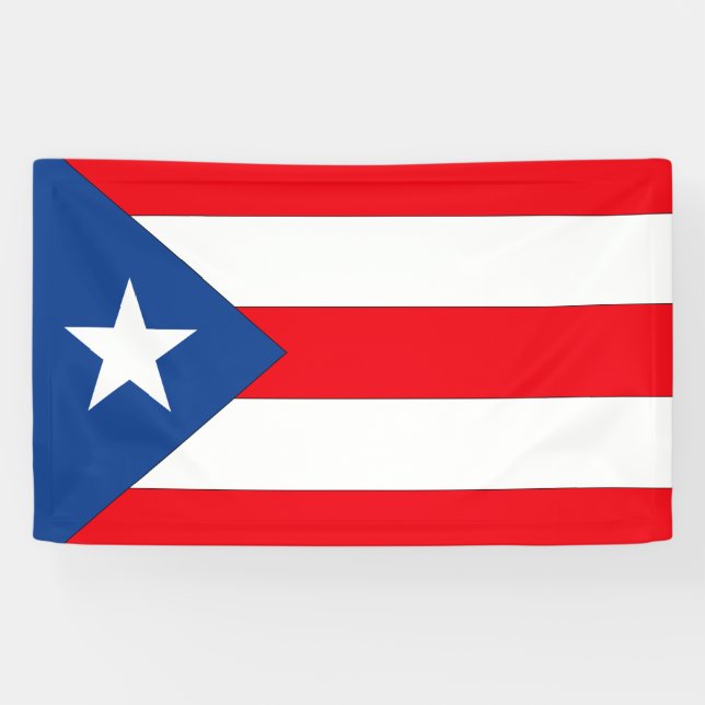 Puerto- Ricoflagge - Banner (Horizontal)
