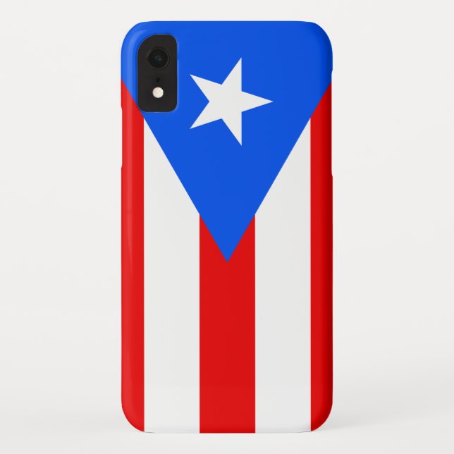 Puerto- Ricoflagge Case-Mate iPhone Hülle (Rückseite)