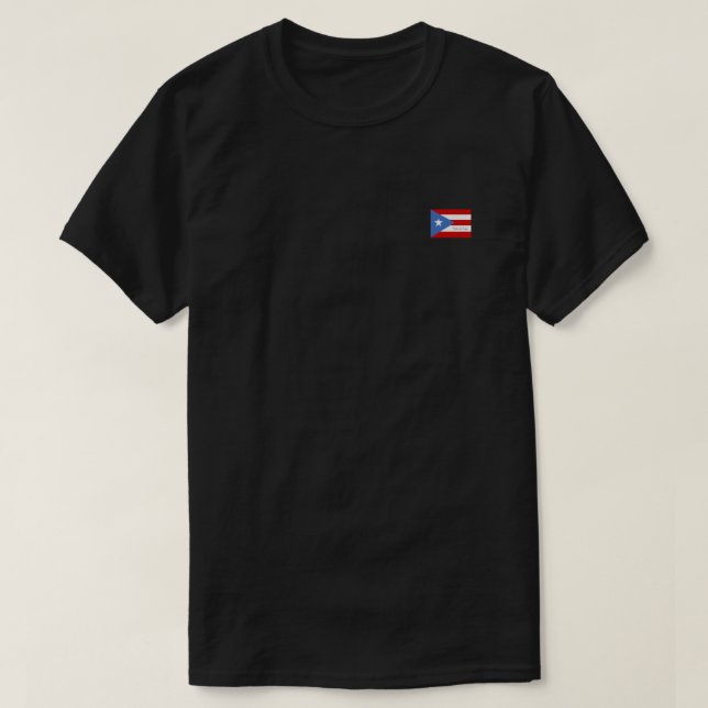 Puerto- Ricoflagge T-Shirt (Design vorne)