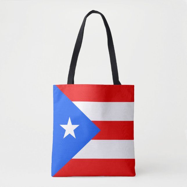 Puerto- Ricoflagge Tasche (Vorderseite)