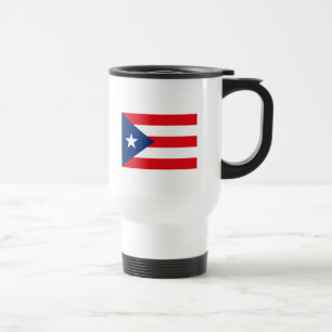 Puerto- Ricoflaggen-Tasse Reisebecher