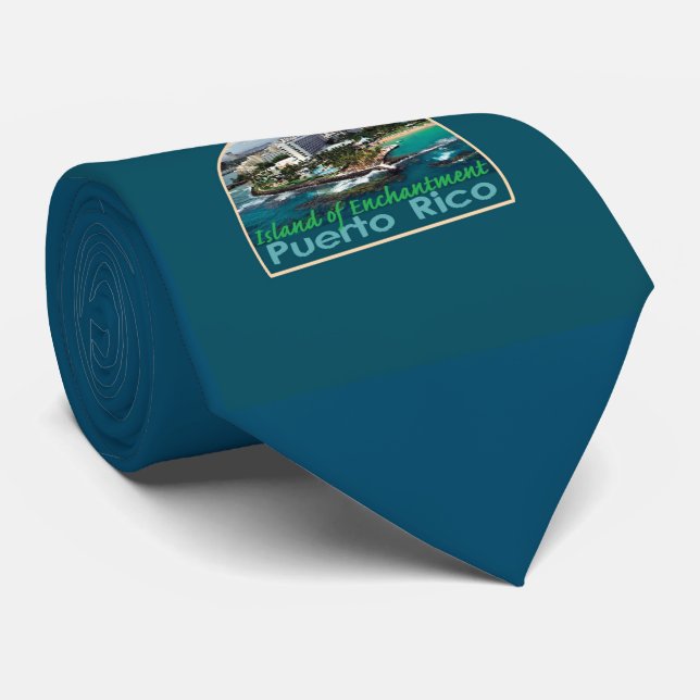 PUERTO- RICOKrawatte Krawatte (Gerollt)