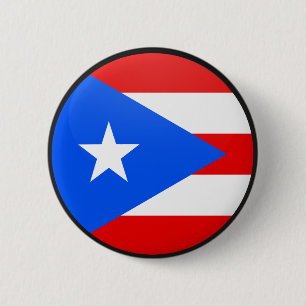 Puerto- Ricoqualität Flaggen-Kreis Button