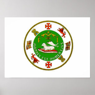 Puerto- RicoStaats-Siegel Poster