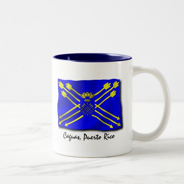 Puerto- RicoTasse: Caguas Zweifarbige Tasse (Rechts)