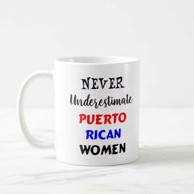 Puerto-Rikanerinnen Kaffee-Tasse Kaffeetasse (Links)
