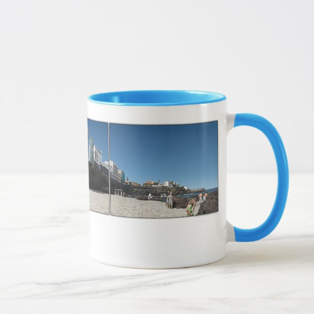 Puerto San Telmo, Teneriffa-Triptychon-Tasse Tasse (Rechts)