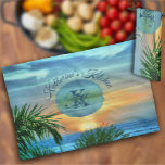 Puerto Sunset 1557 Geschirrtuch<br><div class="desc">Malerei "Puerto Sunset 1557" Sammlung Brighten Sie eine Küche mit neuen Küchenhandtücher! Diese Handtücher sind aus langlebiger Poly-Mischung gefertigt und eignen sich hervorragend zum Trocknen. Sie sehen mit Text und Monogramm lebendig aus. Die Handtücher sind für ein Leben ausgelegt, die Küchenhandtücher sind waschbar und sauber! Personalisieren Sie die Produktseite oder...</div>