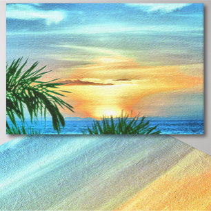 Puerto Sunset 1557 Impression d'art en toile