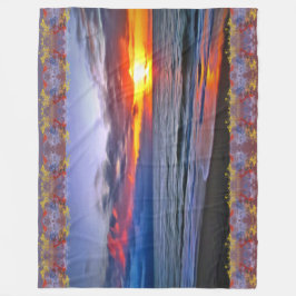 Puerto Sunset 1739 Fleecedecke