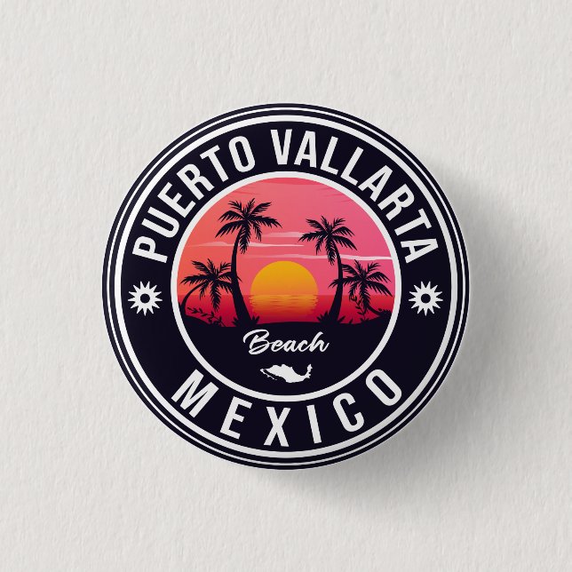 Puerto Vallarta Button (Vorderseite)