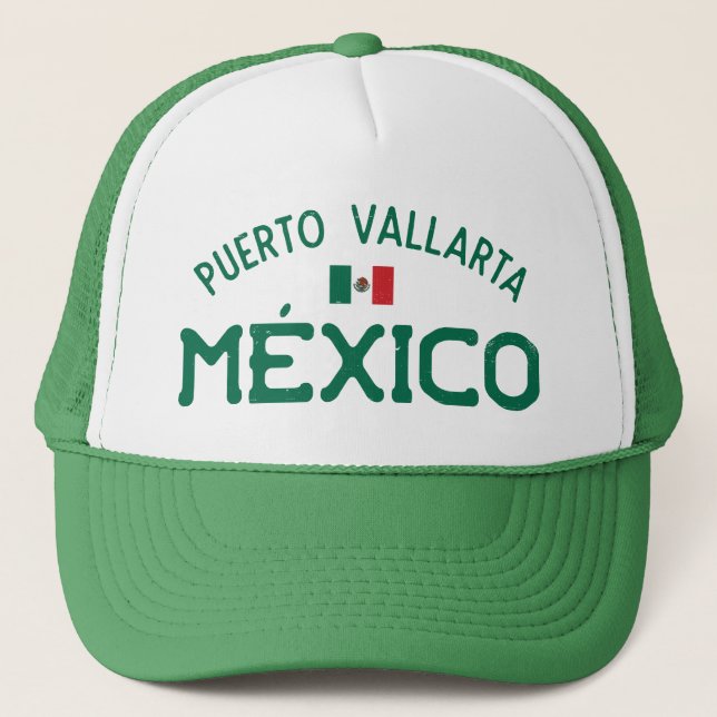 Puerto Vallarta México (Mexiko) Truckerkappe (Vorderseite)
