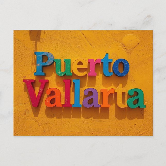 Puerto vallarta mexico postkarte (Vorderseite)