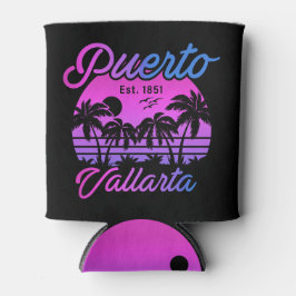 Puerto Vallarta Mexico Retro Sunset Souvenirs 60er Dosenkühler