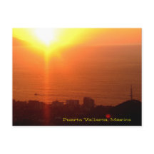 Puerto Vallarta, Mexiko Andenken Postkarte