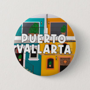 Puerto Vallarta Mexiko Button