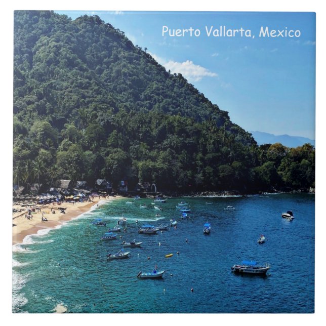 Puerto Vallarta, Mexiko Fliese (Vorderseite)