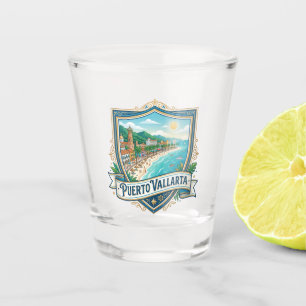 Puerto Vallarta Mexiko Schnapsglas