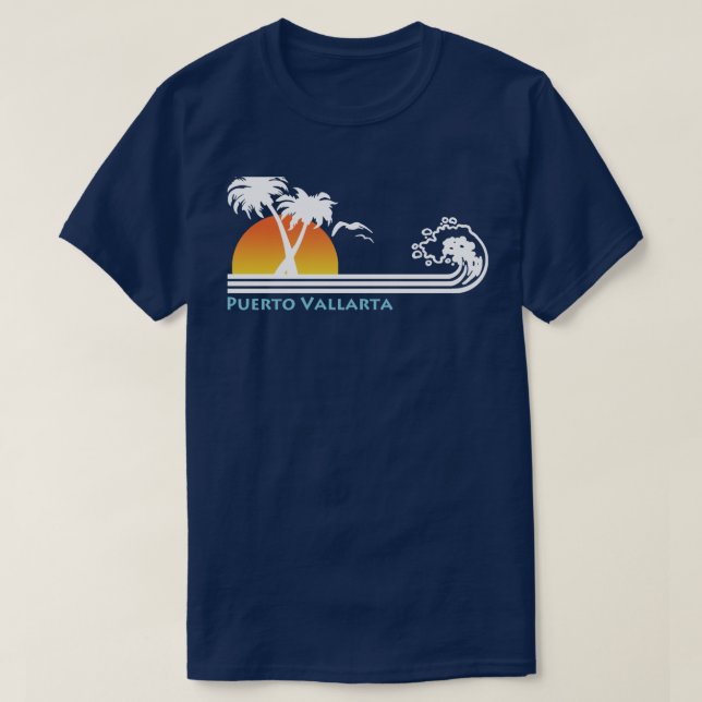 Puerto Vallarta Mexiko T-Shirt (Design vorne)