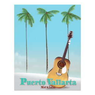 Puerto Vallarta Mexique poster de voyage