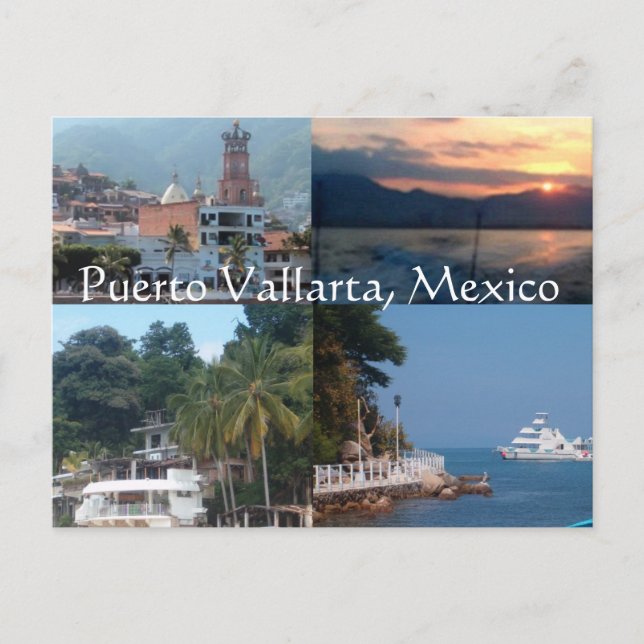 Puerto Vallarta, Postkarte (Vorderseite)
