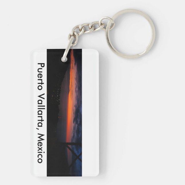 Puerto Vallarta Souvenir Schlüsselanhänger (Rückseite)