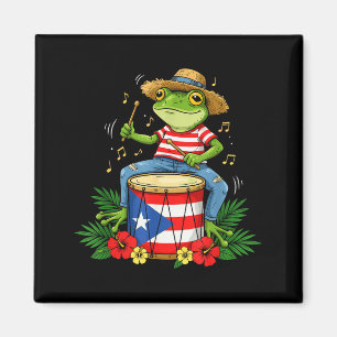 Puertoricanische Flagge Coqui Frosch Puerto Rico H Magnet